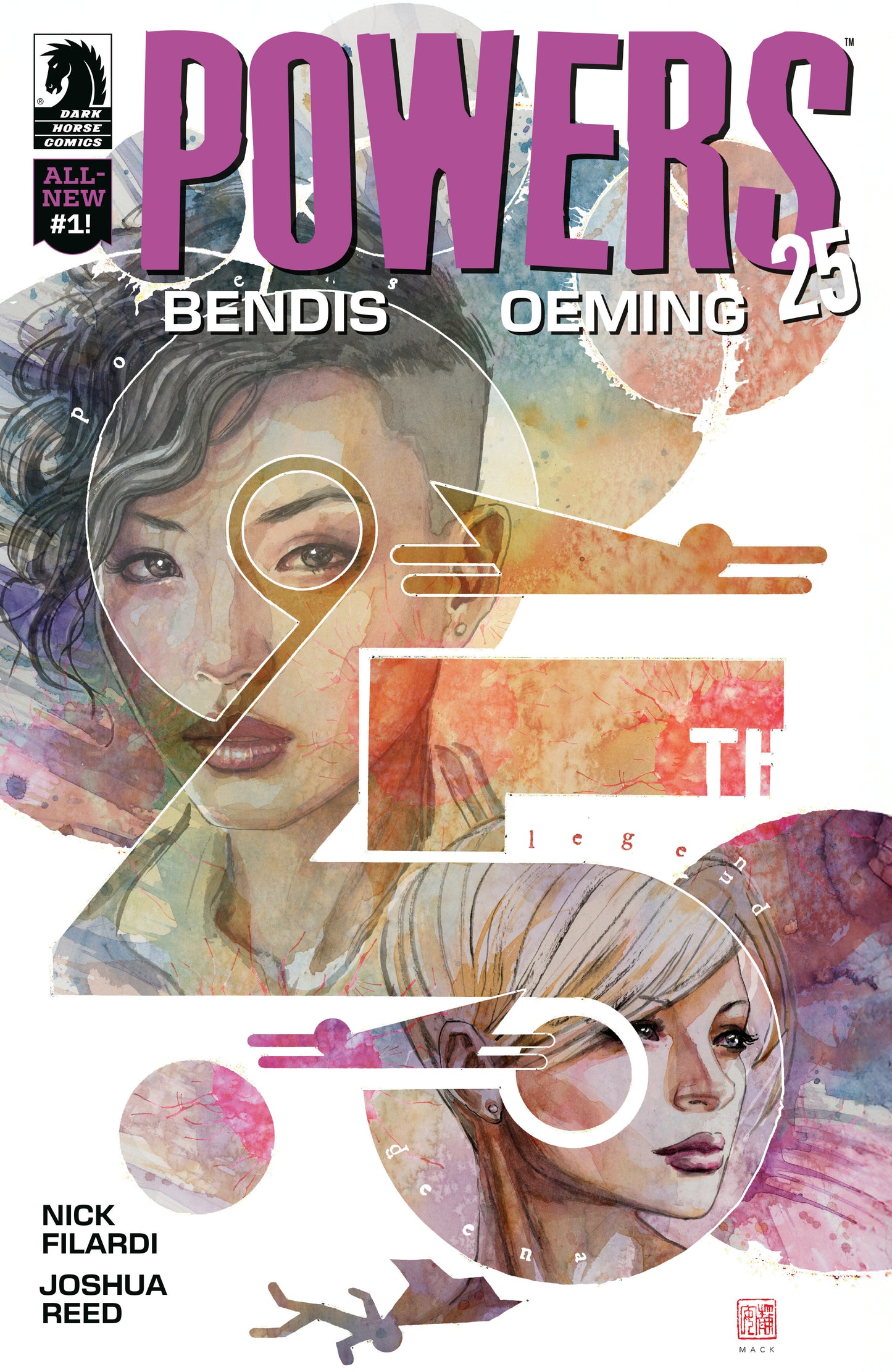 Powers 25 #1 (CVR B) (David Mack) - ISBN: 76156801445700121 - Release Date:  9/10/25