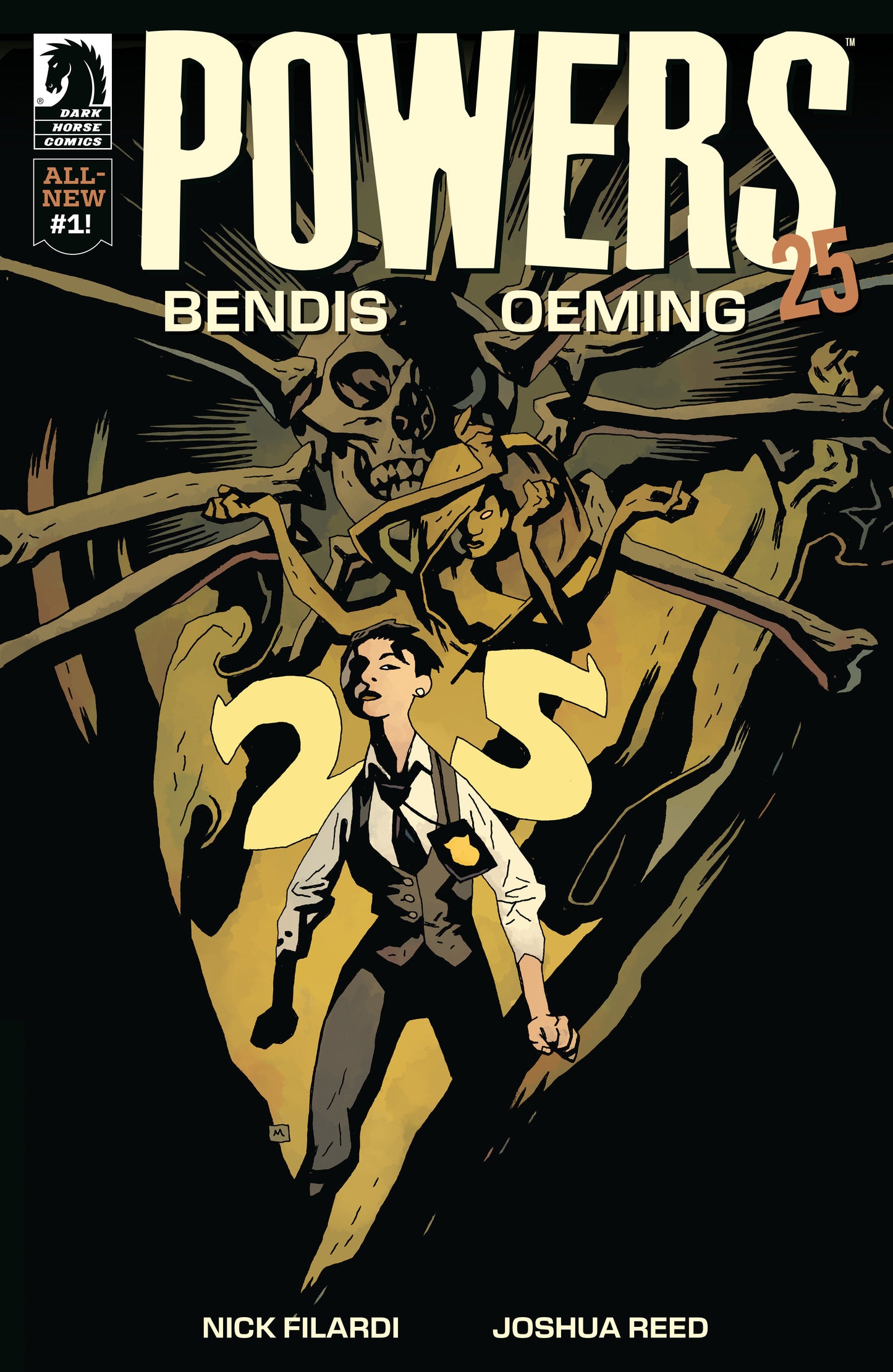Powers 25 #1 (CVR C) (Mike Mignola) - ISBN: 76156801445700131 - Release Date:  9/10/25