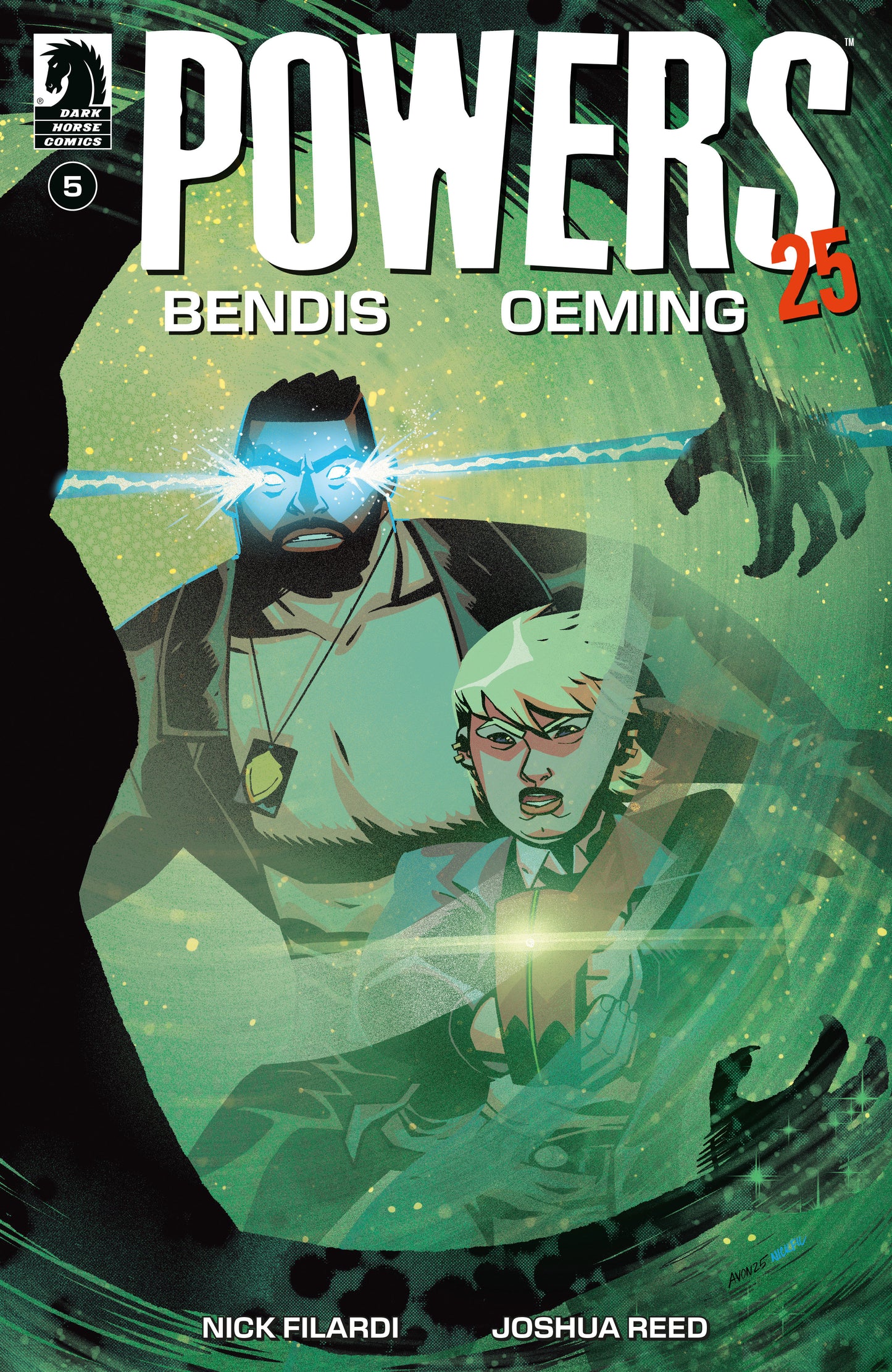 Powers 25 #5 (CVR A) (Michael Avon Oeming) ISBN: 76156801445700511 - Release Date: 1/21/26