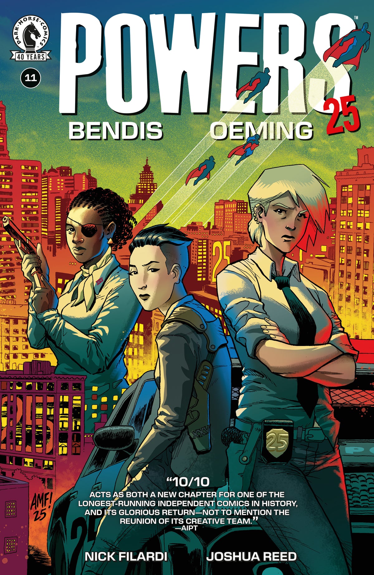 Powers 25 #11 (CVR B) (Tony Fleecs) ISBN: 76156801445701121 - FOC DATE: 6/28/26  - Release Date: 7/22/26