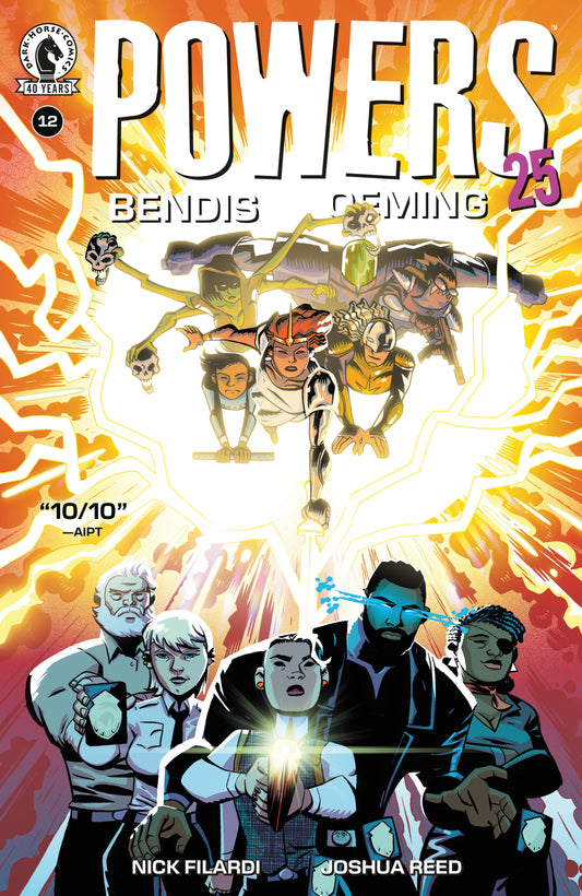 Powers 25 #12 (CVR A) (Michael Avon Oeming) ISBN: 76156801445701211 - FOC DATE: 7/26/26  - Release Date: 8/19/26