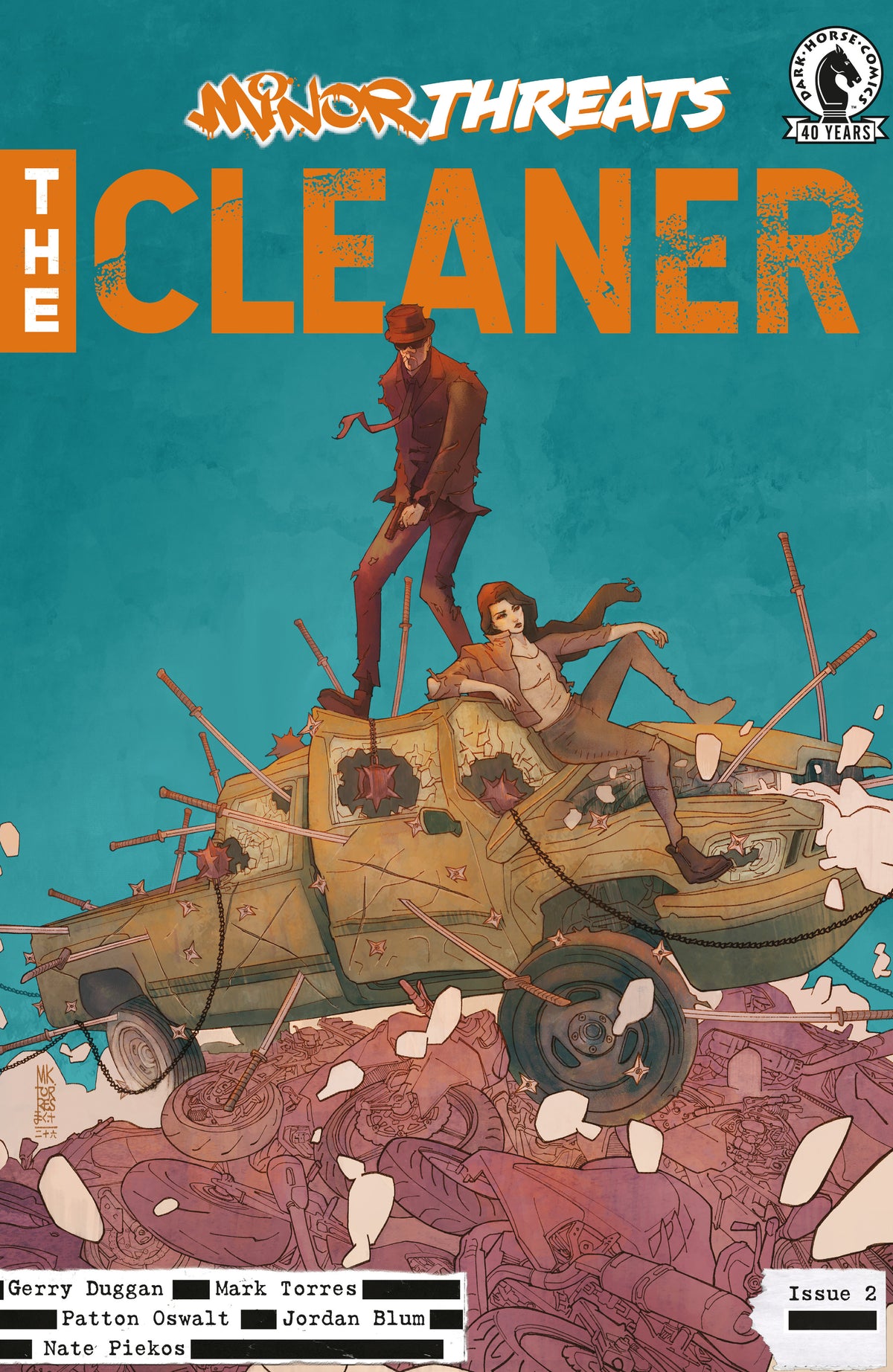 Minor Threats: The Cleaner #2 (CVR B) (Mark Torres) ISBN: 76156801452500221 - FOC DATE: 11/22/26  - Release Date: 1/6/27
