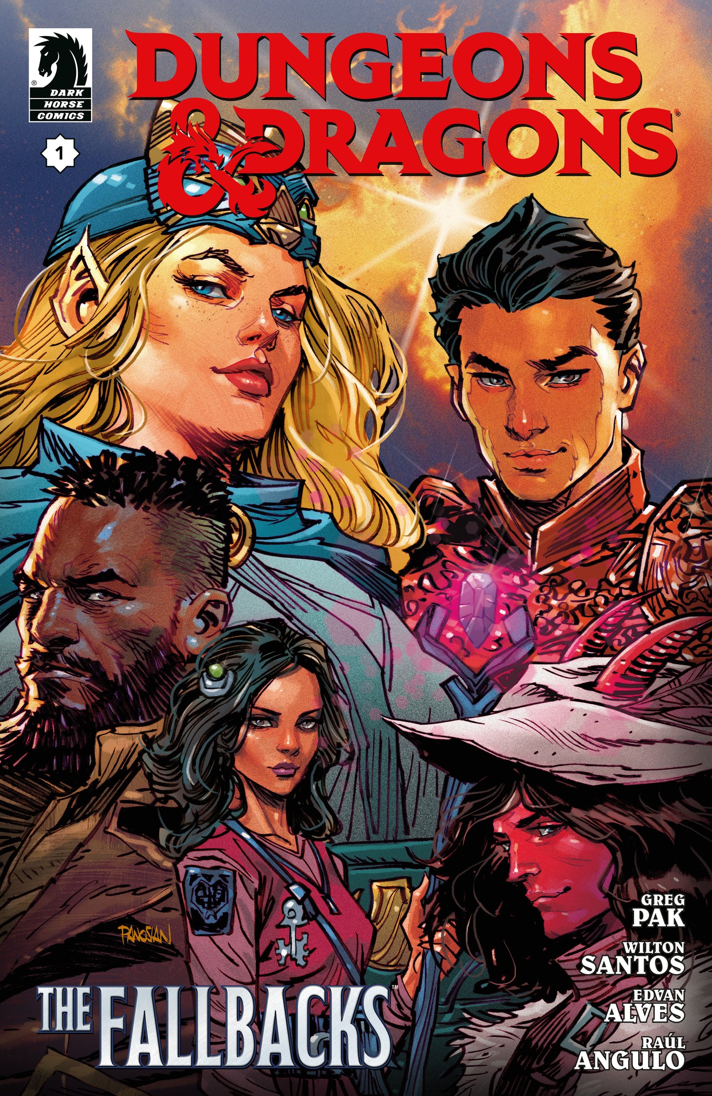 Dungeons & Dragons: The Fallbacks Series 1 #1 (CVR E) (Dan Panosian) - 10/15/25 - Release Date:  10/15/25