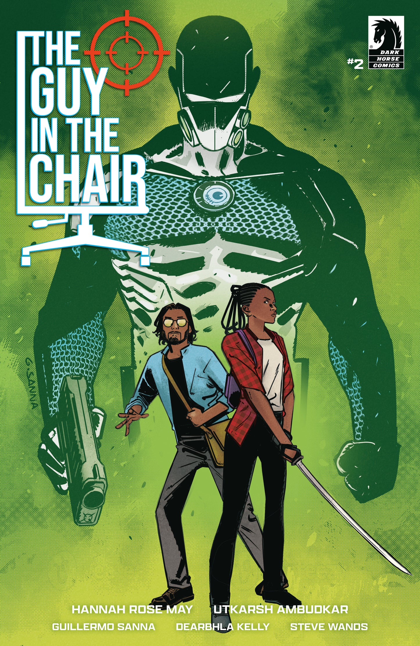 The Guy in the Chair #2 (CVR A) (Guillermo Sanna) ISBN: 76156801457000211 - Release Date: 11/19/25