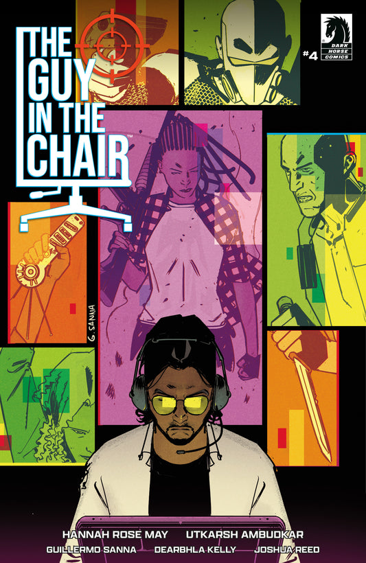 The Guy in the Chair #4 (CVR A) (Guillermo Sanna) ISBN: 76156801457000411 - Release Date: 1/28/26