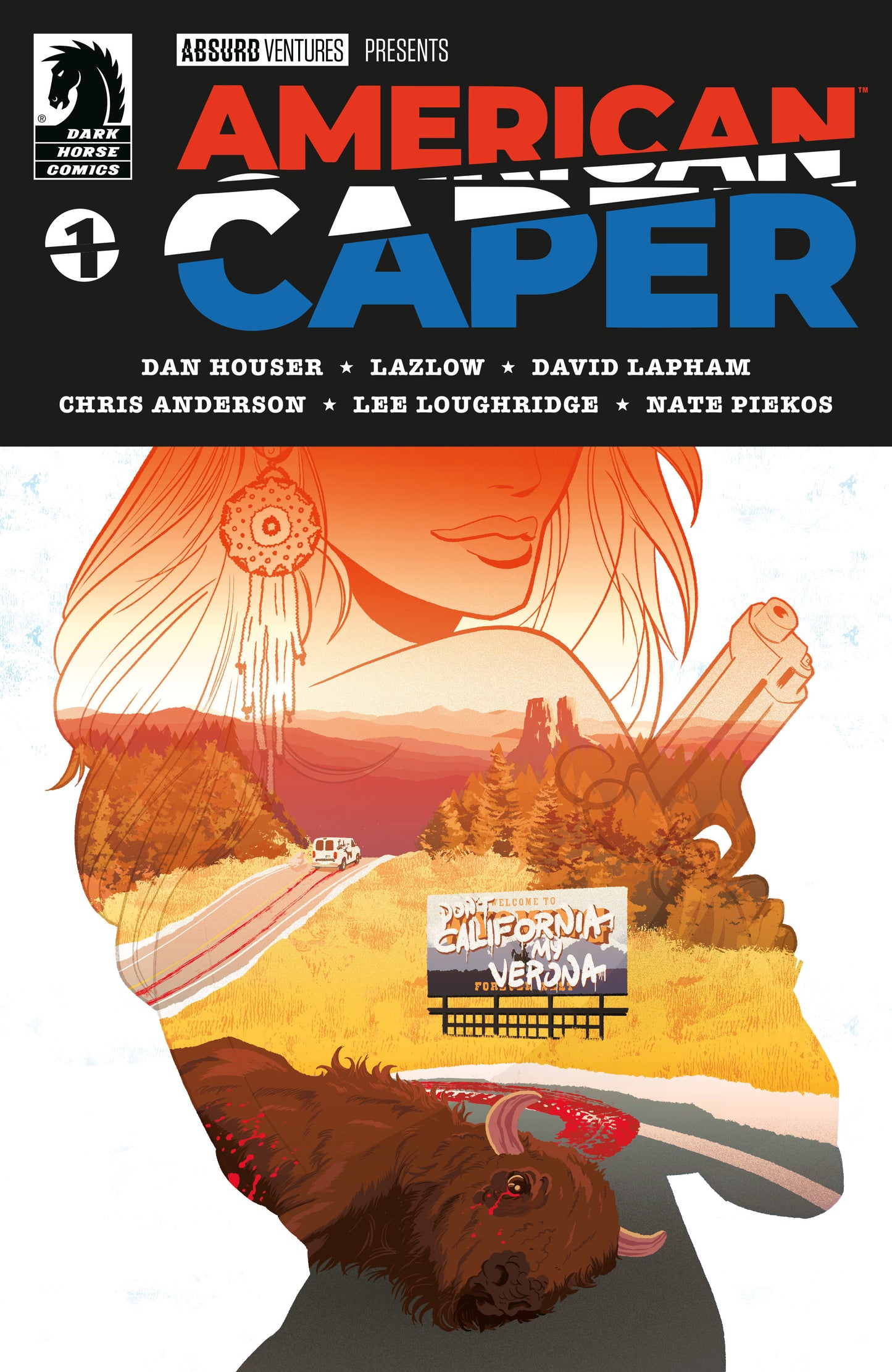 American Caper #1 (CVR A) (Tyler Boss) ISBN: 76156801474700111 - Release Date: 11/12/25