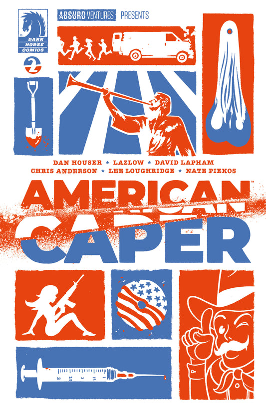 American Caper #2 (CVR A) (Tyler Boss) ISBN: 76156801474700211 - Release Date: 12/24/25