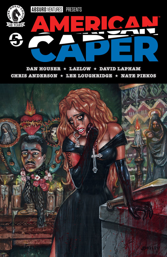 American Caper #5 (CVR B) (Simon Bisley) ISBN: 76156801474700521 - Release Date: 3/18/26