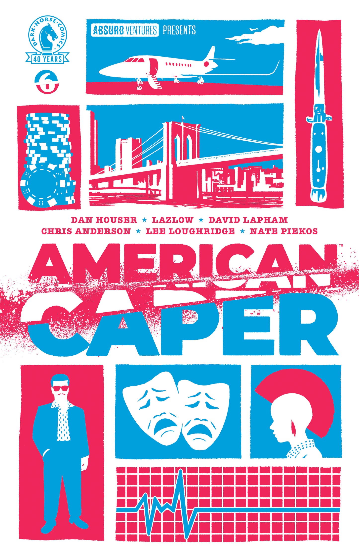 American Caper #6 (CVR A) (Tyler Boss) ISBN: 76156801474700611 - Release Date: 4/22/26