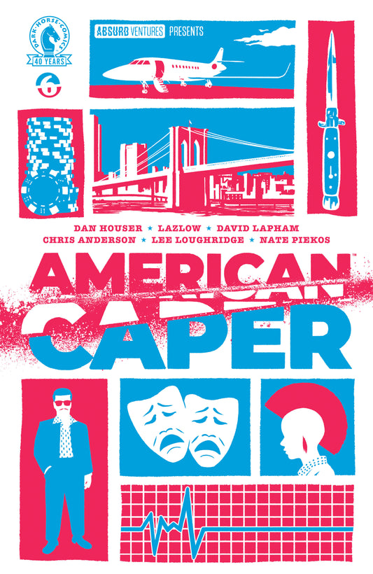 American Caper #6 (CVR A) (Tyler Boss) ISBN: 76156801474700611 - Release Date: 4/22/26