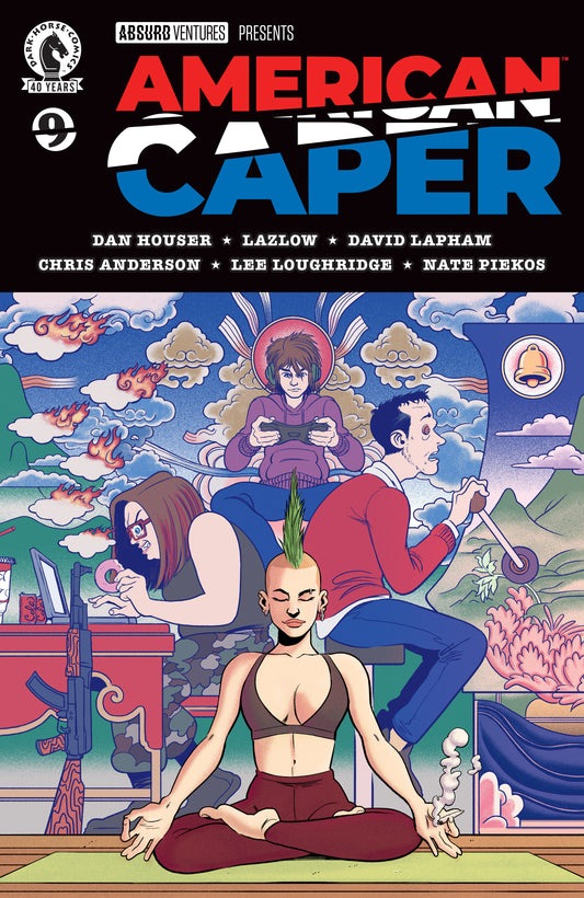 American Caper #9 (CVR A) (Tyler Boss) ISBN: 76156801474700911 - FOC DATE: 6/28/26  - Release Date: 7/22/26
