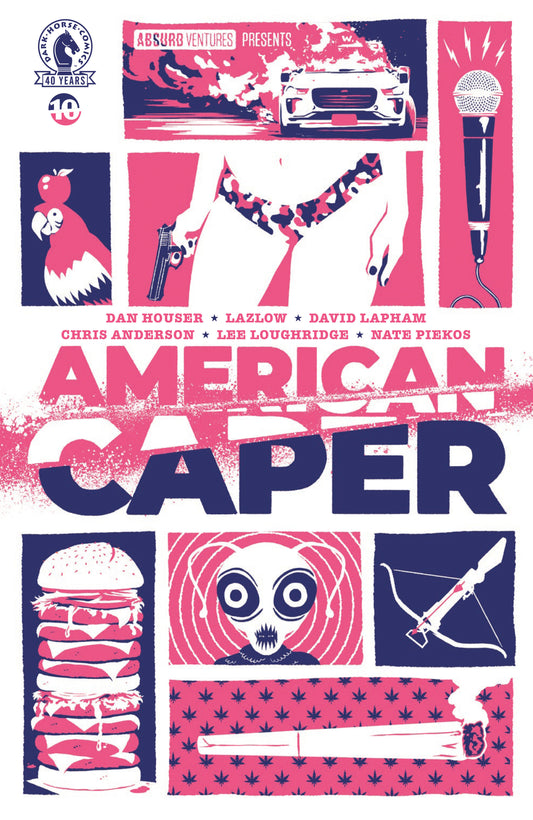 American Caper #10 (CVR A) (Tyler Boss) ISBN: 76156801474701011 - FOC DATE: 7/26/26  - Release Date: 8/19/26