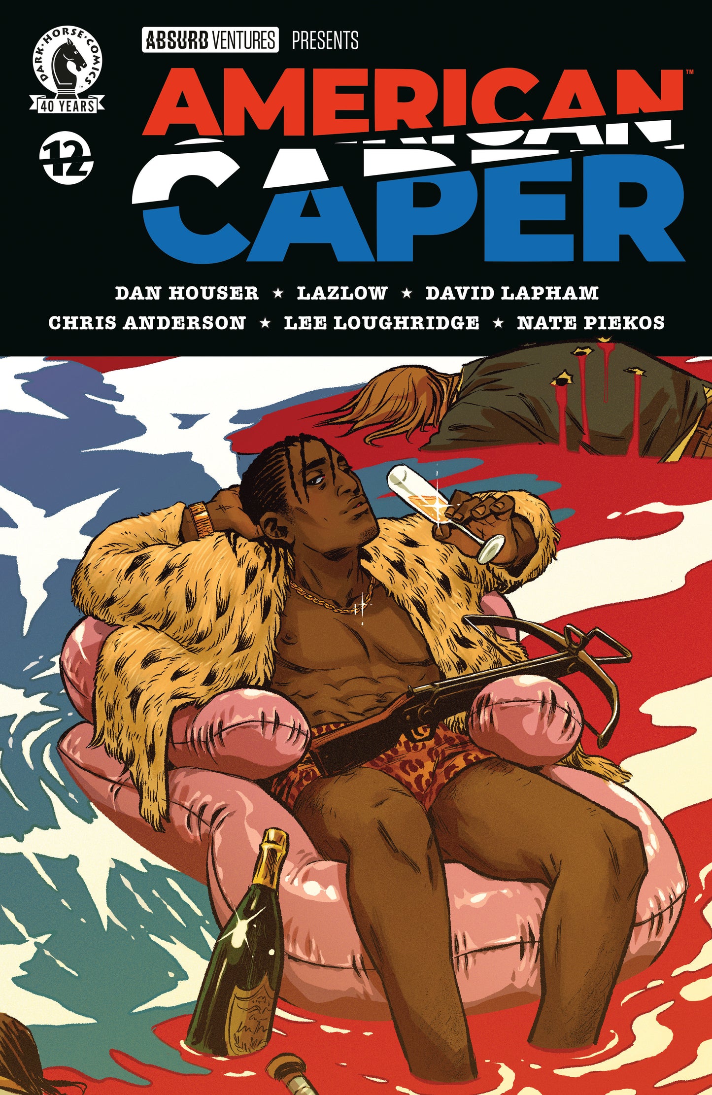 American Caper #12 (CVR B) (Becky Cloonan) ISBN: 76156801474701221 - FOC DATE: 10/4/26  - Release Date: 11/11/26