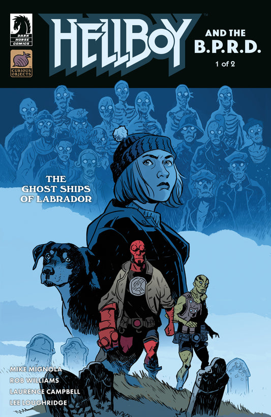 Hellboy and the B.P.R.D.: The Ghost Ships of Labrador #1 (CVR B) (Matt Smith) ISBN: 76156801475400121 - Release Date: 11/12/25