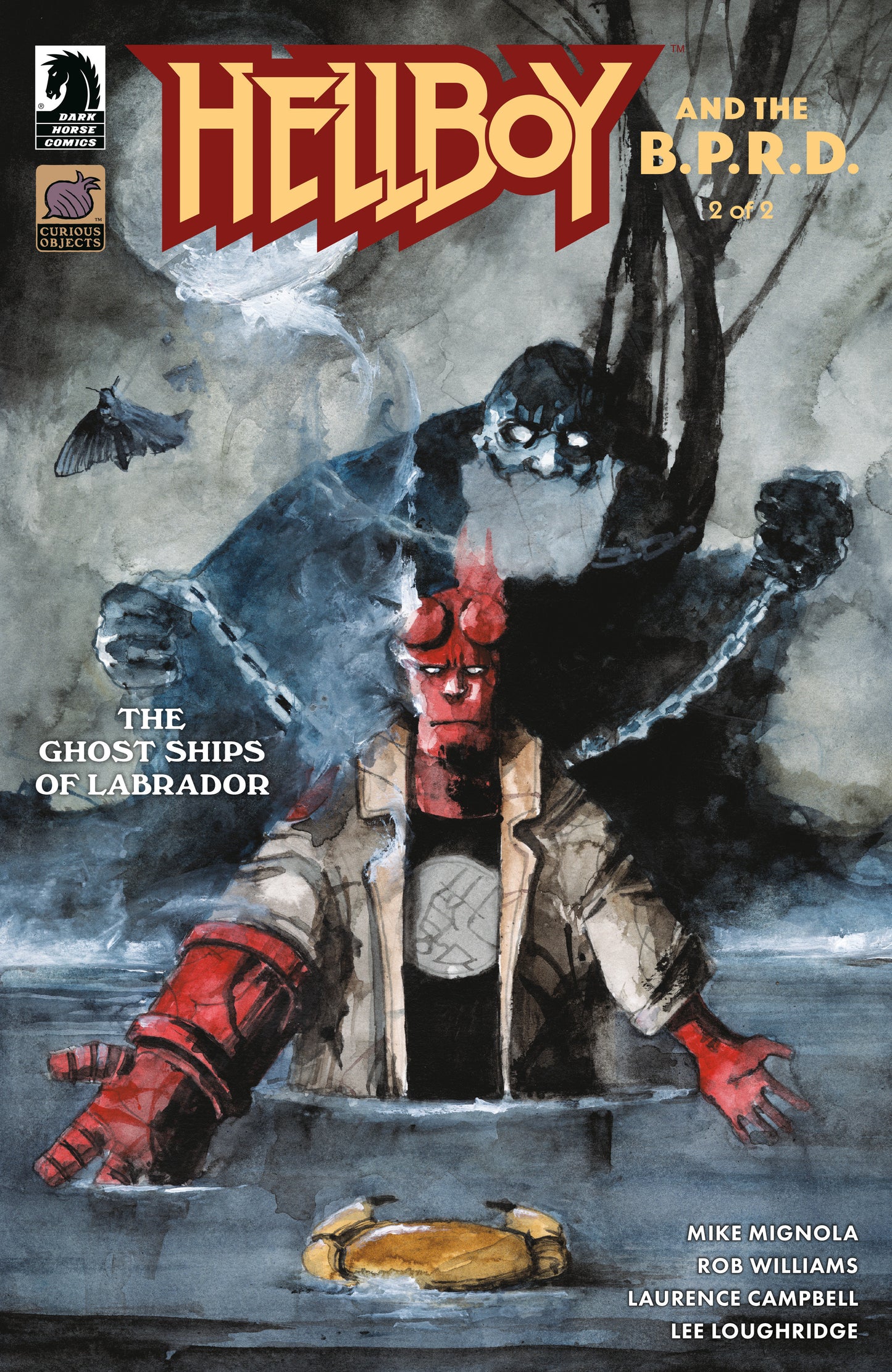 Hellboy and the B.P.R.D.: The Ghost Ships of Labrador #2 (CVR B) (Daniele Serra) ISBN: 76156801475400221 - Release Date: 1/7/26