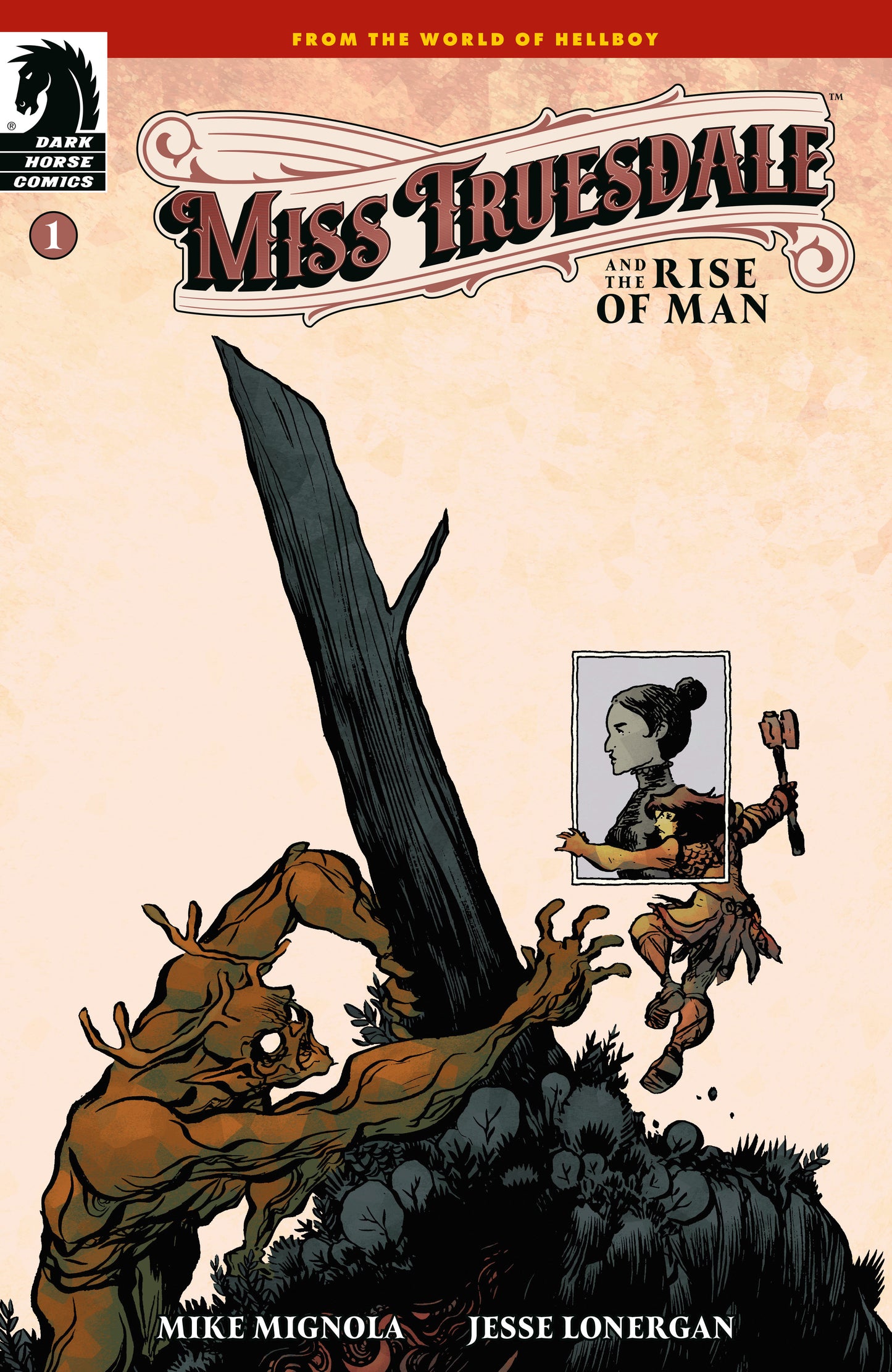Miss Truesdale and the Rise of Man #1 (CVR A) (Jesse Lonergan) ISBN: 76156801485300111 - Release Date: 12/10/25