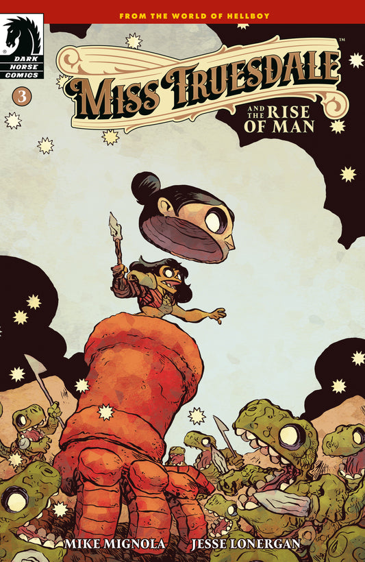 Miss Truesdale and the Rise of Man #3 (CVR B) (Jesse Lonergan) ISBN: 76156801485300321 - Release Date: 2/25/26