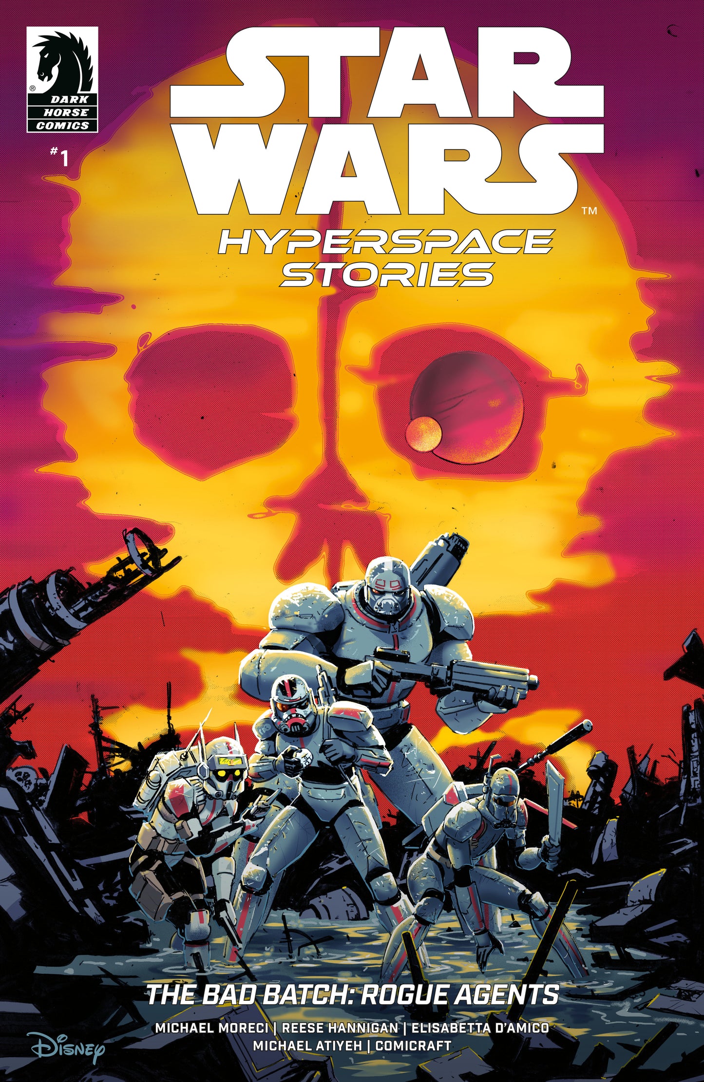 Star Wars: Hyperspace Stories: The Bad Batch--Rogue Agents #1 (Variant CVR B) (Riley Rossmo) ISBN: 76156801486000121 - Release Date: 12/17/25