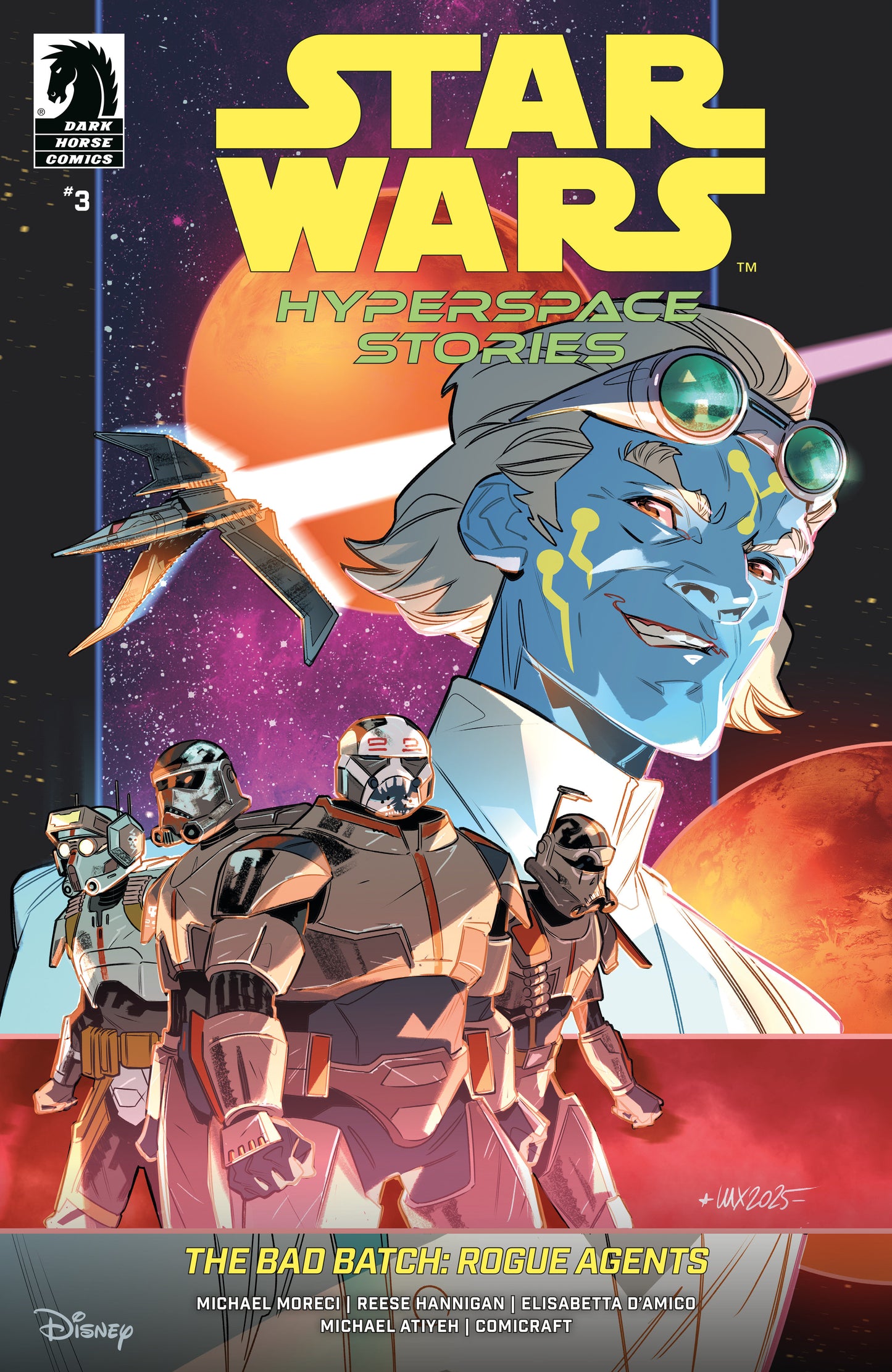 Star Wars: Hyperspace Stories: The Bad Batch--Rogue Agents #3 (CVR A) (Valeria Favoccia) ISBN: 76156801486000311 - Release Date: 2/25/26