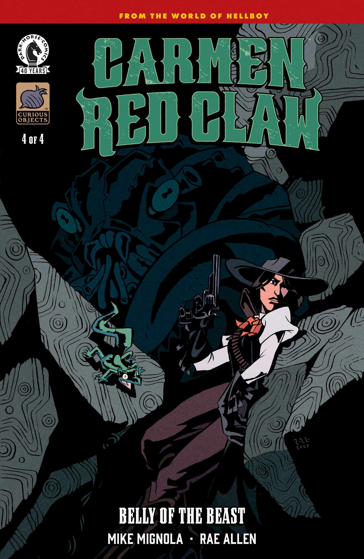 Carmen Red Claw: Belly of the Beast #4 (CVR A) (Rae Allen) ISBN: 76156801488400411 - Release Date: 4/15/26