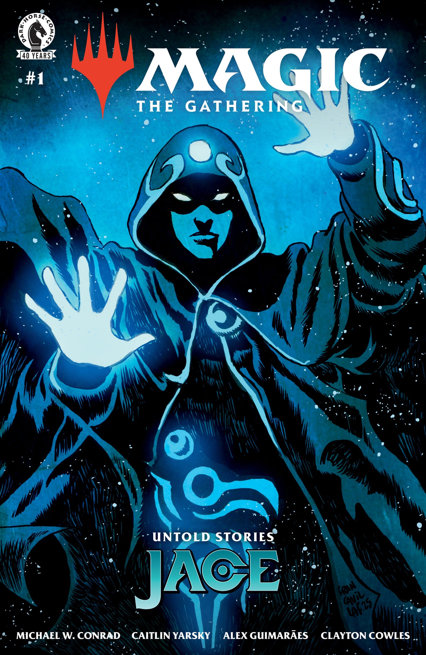 Magic: The Gathering: Untold Stories--Jace #1 (CVR B) (Francesco Francavilla) ISBN: 76156801492100121 - FOC DATE: 2/23/26  - Release Date: 4/1/26