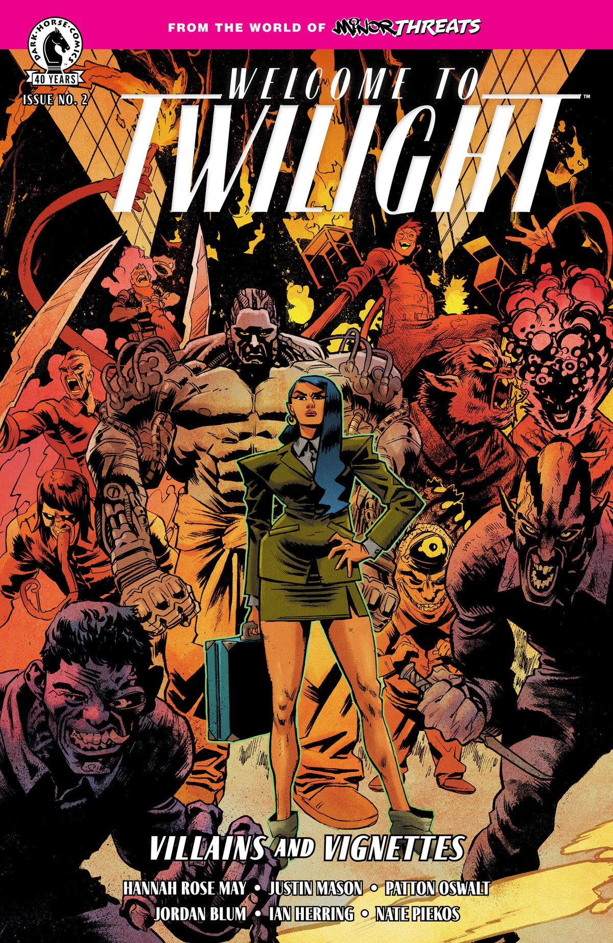 Minor Threats: Welcome to Twilight--Villains and Vignettes #2 (CVR A) (Scott Hepburn) ISBN: 76156801494500211 - FOC DATE: 11/1/26  - Release Date: 12/16/26