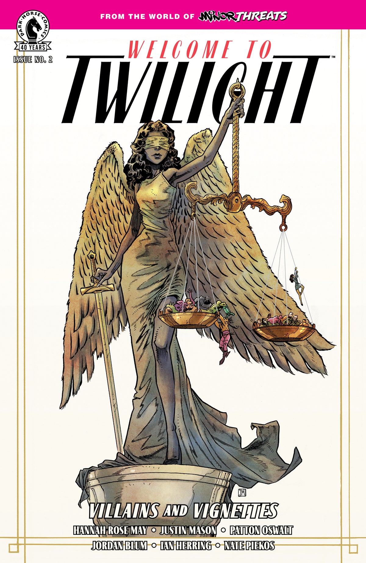 Minor Threats: Welcome to Twilight--Villains and Vignettes #2 (CVR B) (Justin Mason) ISBN: 76156801494500221 - FOC DATE: 11/1/26  - Release Date: 12/16/26