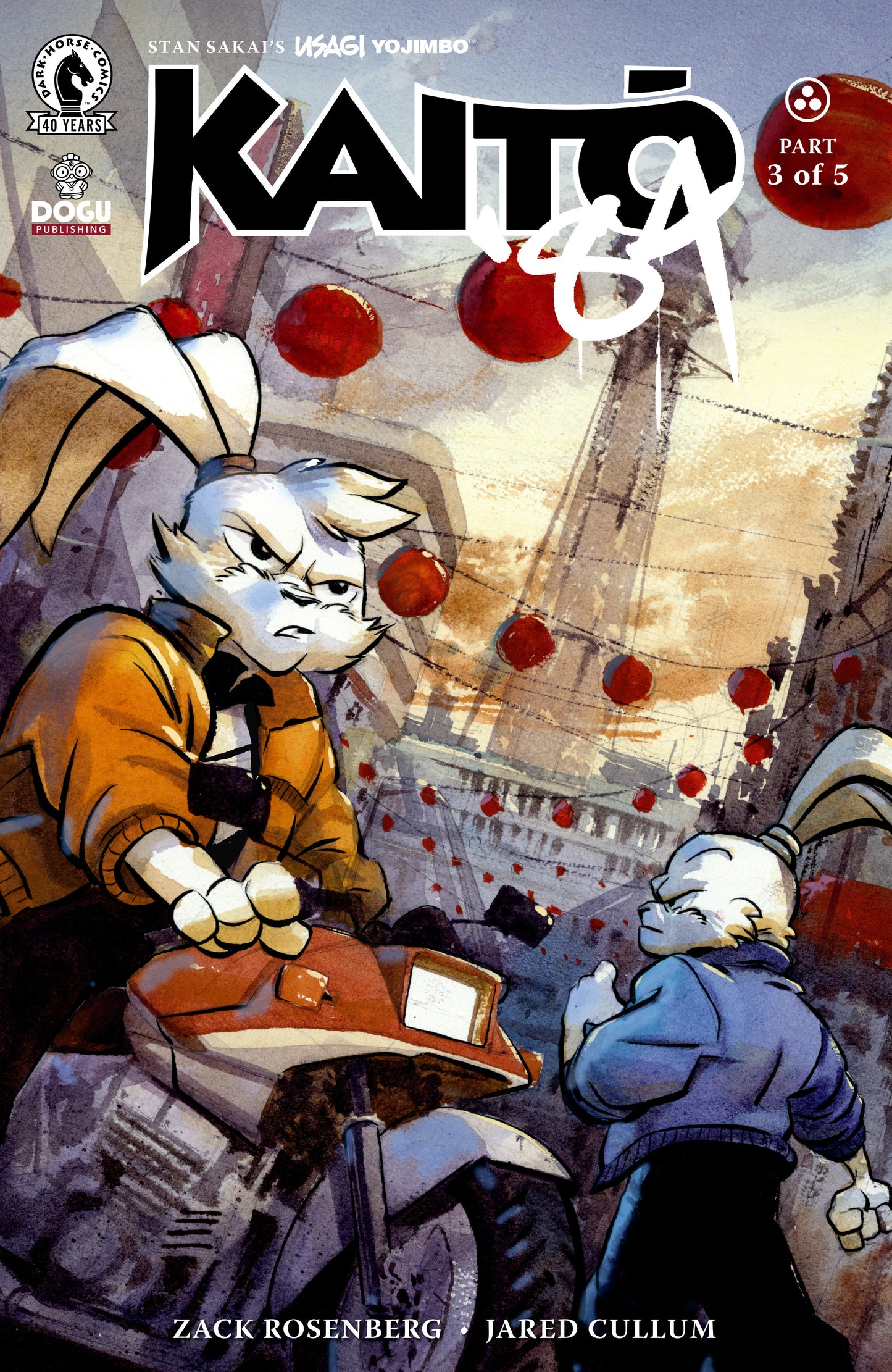 Usagi Yojimbo: Kaito '84 #3 (CVR A) (Jared Cullum) ISBN: 76156801508900311 - FOC DATE: 4/27/26  - Release Date: 5/20/26