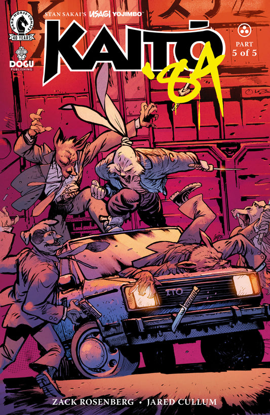 Usagi Yojimbo: Kaito '84 #5 (CVR C) (Daniel Warren Johnson) ISBN: 76156801508900531 - FOC DATE: 6/28/26  - Release Date: 7/22/26