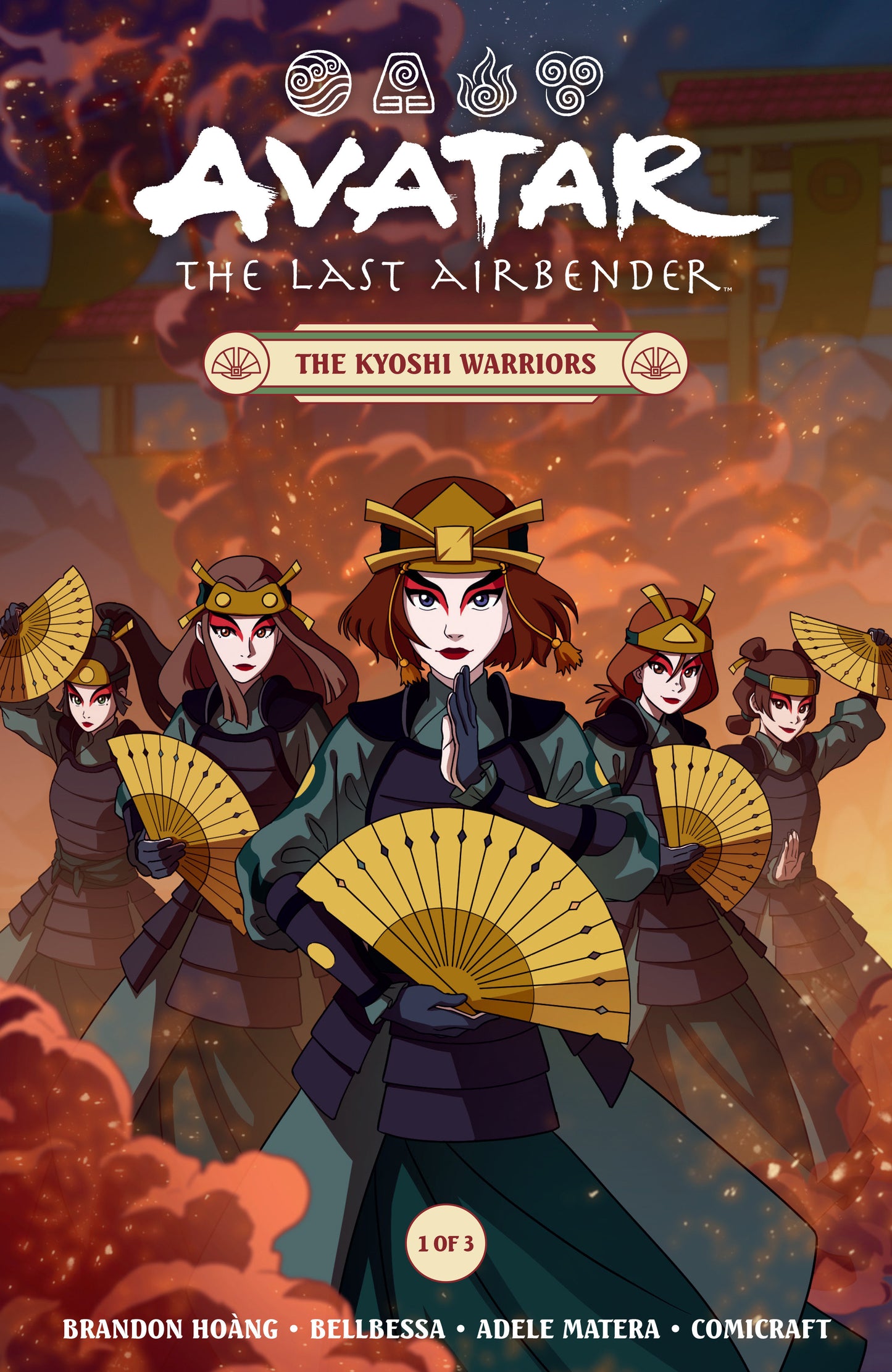 Avatar: The Last Airbender--The Kyoshi Warriors #1 (CVR A) (Danielle Weires) ISBN: 76156801509600111 - FOC DATE: 3/29/26  - Release Date: 5/6/26