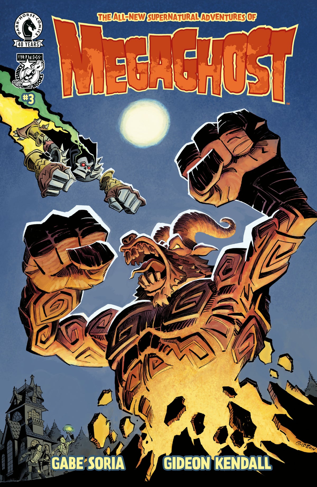 Megaghost Volume 2 #3 (CVR A) (Gideon Kendall) ISBN: 76156801511900311 - FOC DATE: 5/10/26  - Release Date: 6/3/26