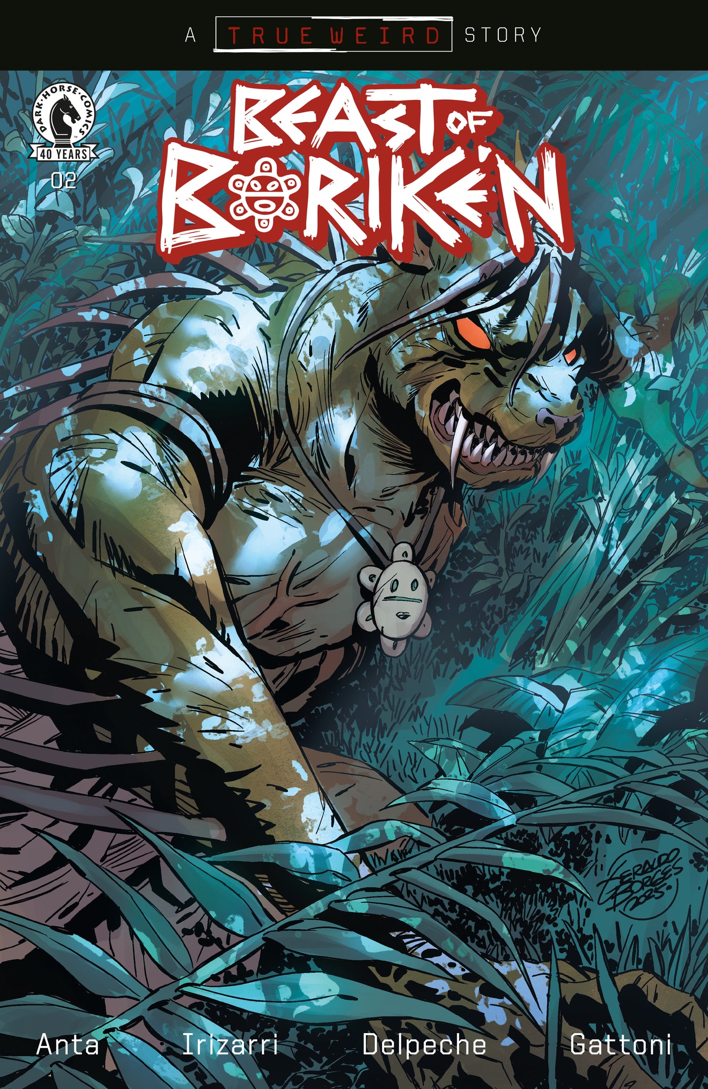 The Beast of Boriken #2 (CVR B) (Geraldo Borges) ISBN: 76156801560700221 - FOC DATE: 7/5/26  - Release Date: 8/12/26