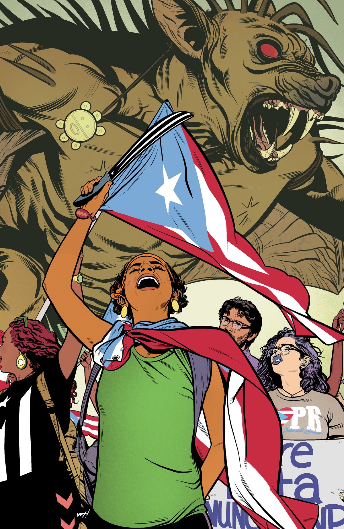The Beast of Boriken #4 (CVR B) (Wilfredo Torres) ISBN: 76156801560700421 - FOC DATE: 11/22/26  - Release Date: 1/6/27