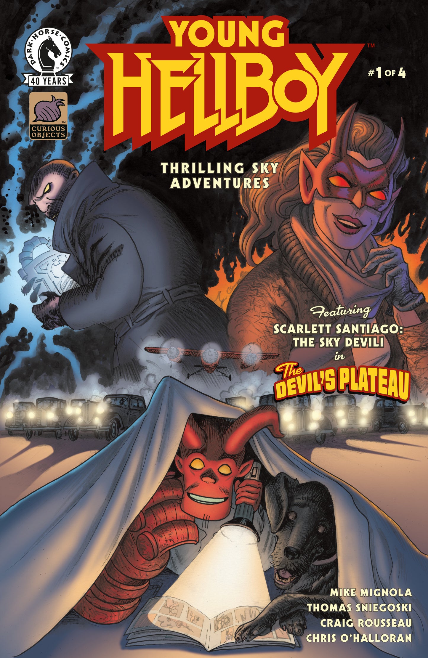 Young Hellboy: Thrilling Sky Adventures #1 (CVR B) (David Hitchcock) ISBN: 76156801568300121 - FOC DATE: 4/12/26  - Release Date: 5/20/26