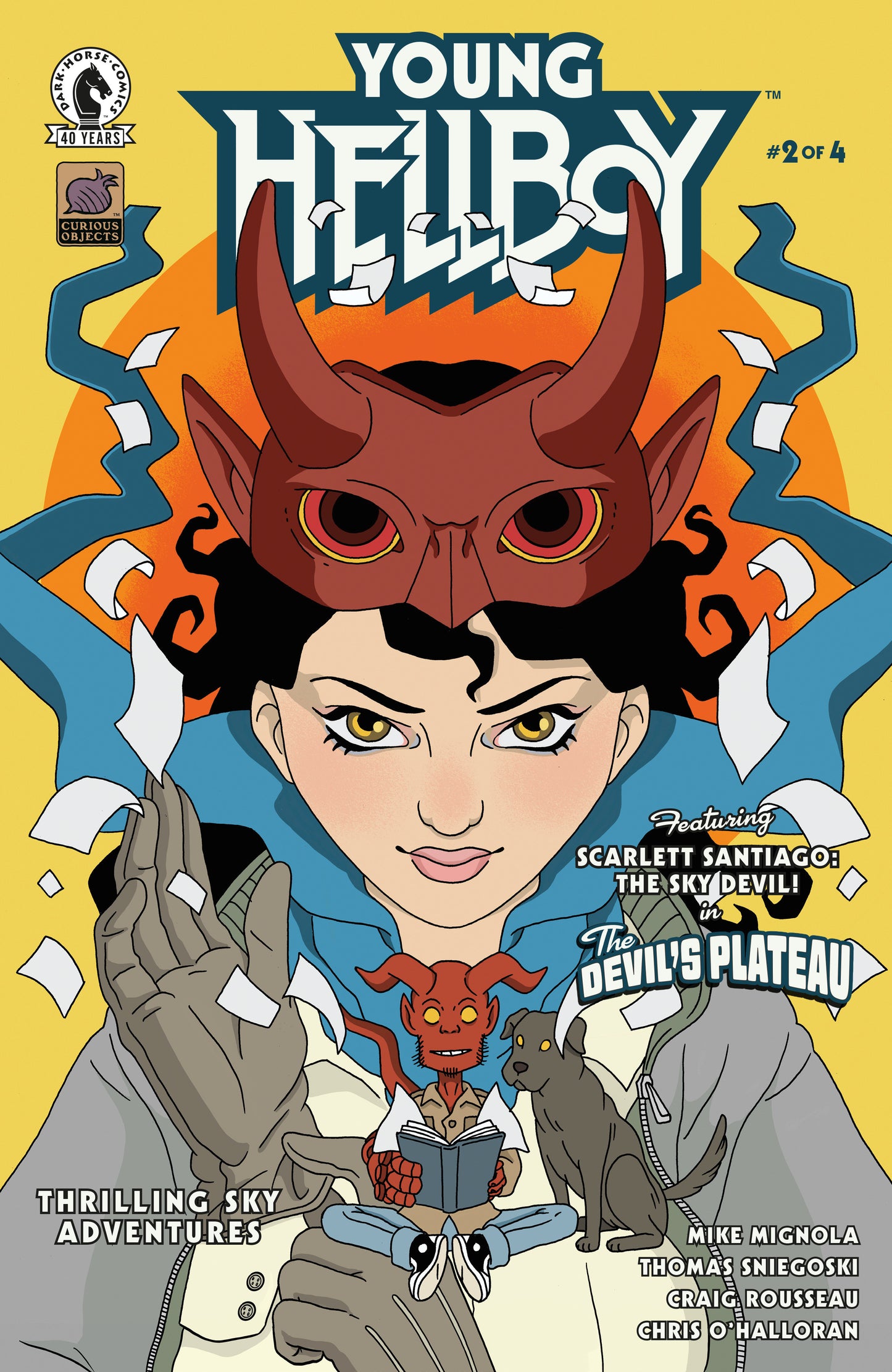 Young Hellboy: Thrilling Sky Adventures #2 (CVR B) (Alice Darrow) ISBN: 76156801568300221 - FOC DATE: 5/24/26  - Release Date: 7/1/26
