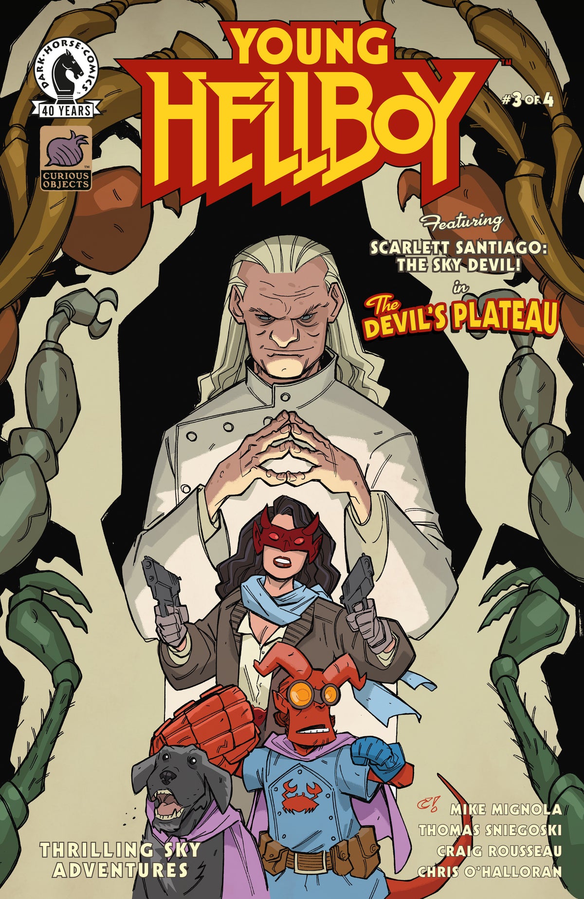 Young Hellboy: Thrilling Sky Adventures #3 (CVR A) (Craig Rousseau) ISBN: 76156801568300311 - FOC DATE: 7/26/26  - Release Date: 9/2/26