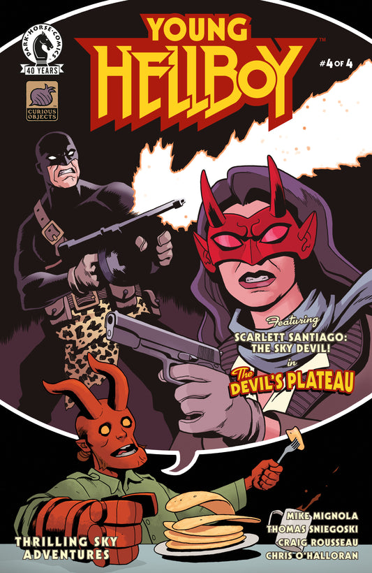 Young Hellboy: Thrilling Sky Adventures #4 (CVR B) (Ben Stenbeck) ISBN: 76156801568300421 - FOC DATE: 8/9/26  - Release Date: 9/16/26