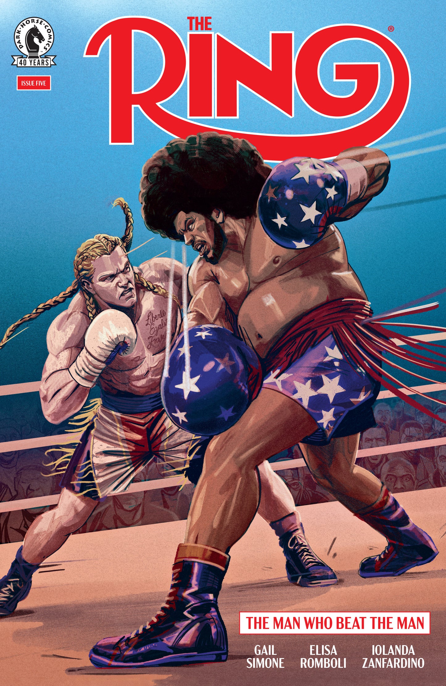The Ring: The Man Who Beat the Man #5 (CVR A) (Oliver Barrett) ISBN: 76156801587400511 - FOC DATE: 10/11/26  - Release Date: 11/25/26