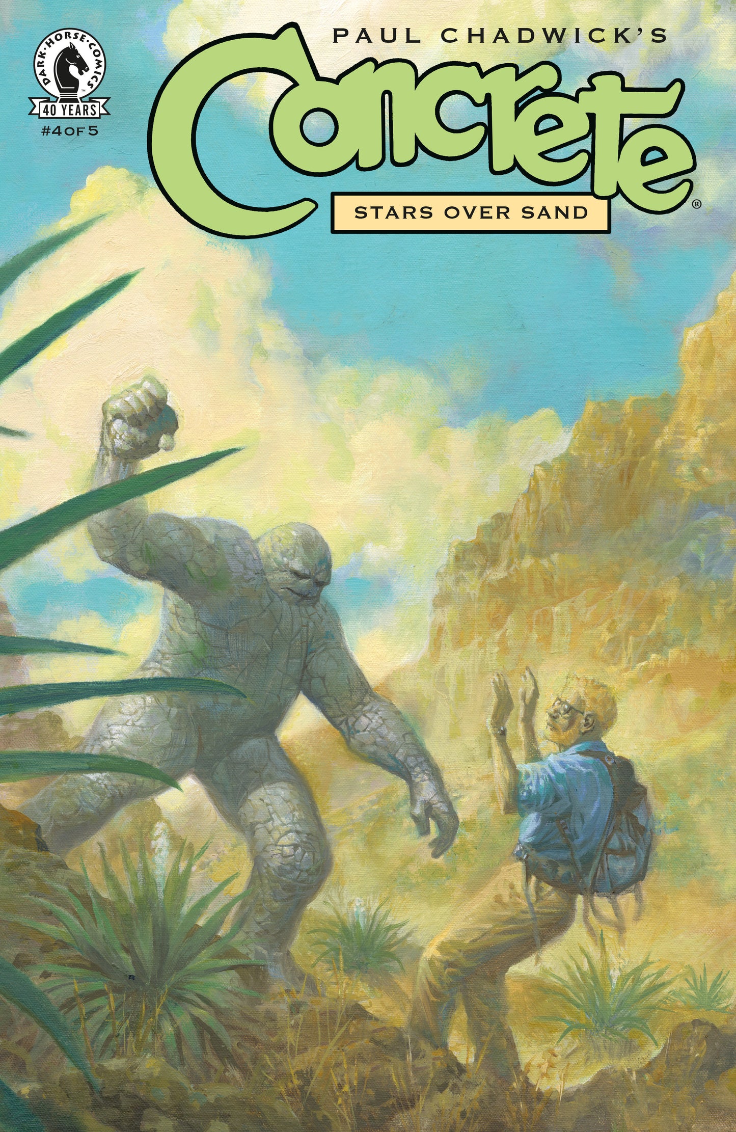 Concrete: Stars Over Sand #4 (CVR A) (Paul Chadwick) ISBN: 76156801590400411 - FOC DATE: 8/30/26  - Release Date: 10/7/26