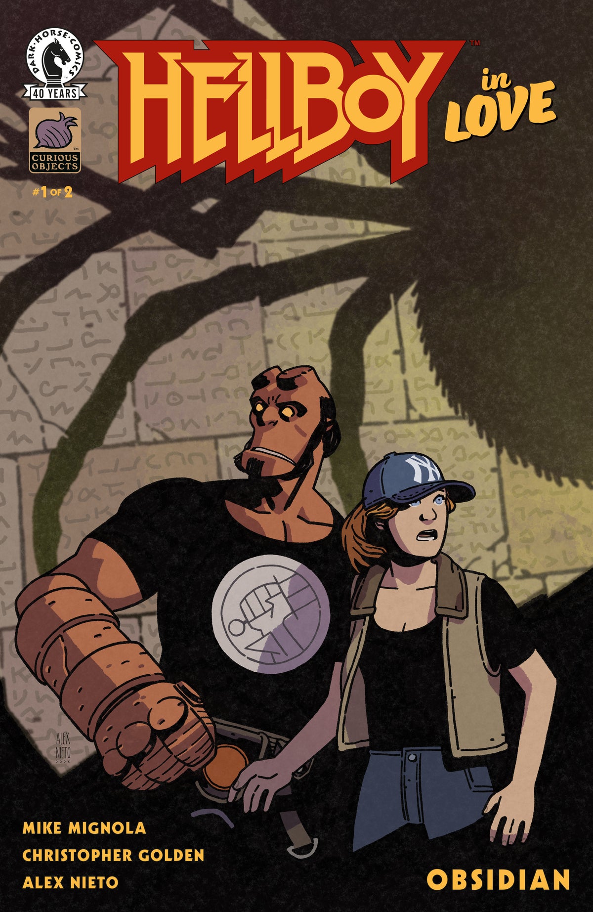 Hellboy in Love: Obsidian #1 (CVR A) (Alex Nieto) ISBN: 76156801591100111 - FOC DATE: 5/10/26  - Release Date: 6/17/26