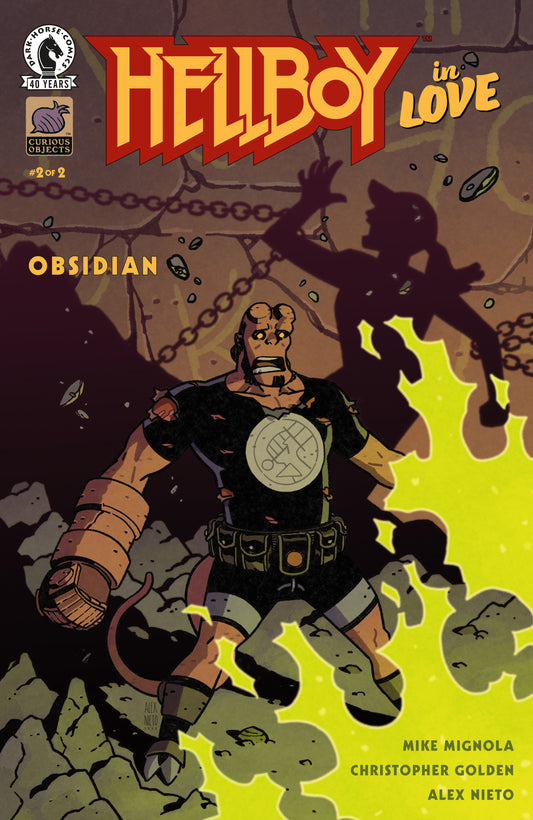 Hellboy in Love: Obsidian #2 (CVR A) (Alex Nieto) ISBN: 76156801591100211 - FOC DATE: 6/21/26  - Release Date: 7/29/26