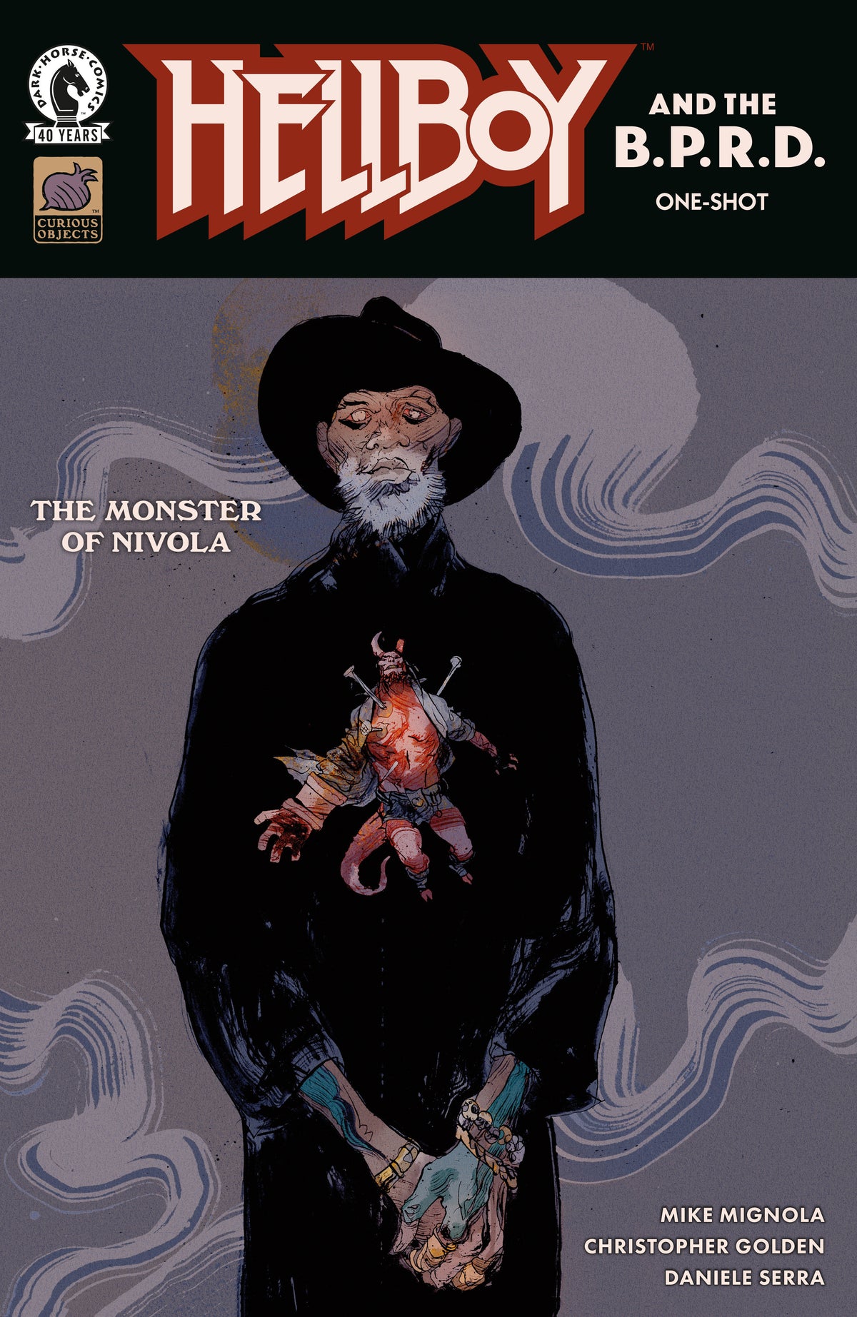 Hellboy and the B.P.R.D.: The Monster of Nivola one-shot (CVR B) (Nicolas Nemiri) ISBN: 76156801592800121 - FOC DATE: 5/17/26  - Release Date: 6/24/26