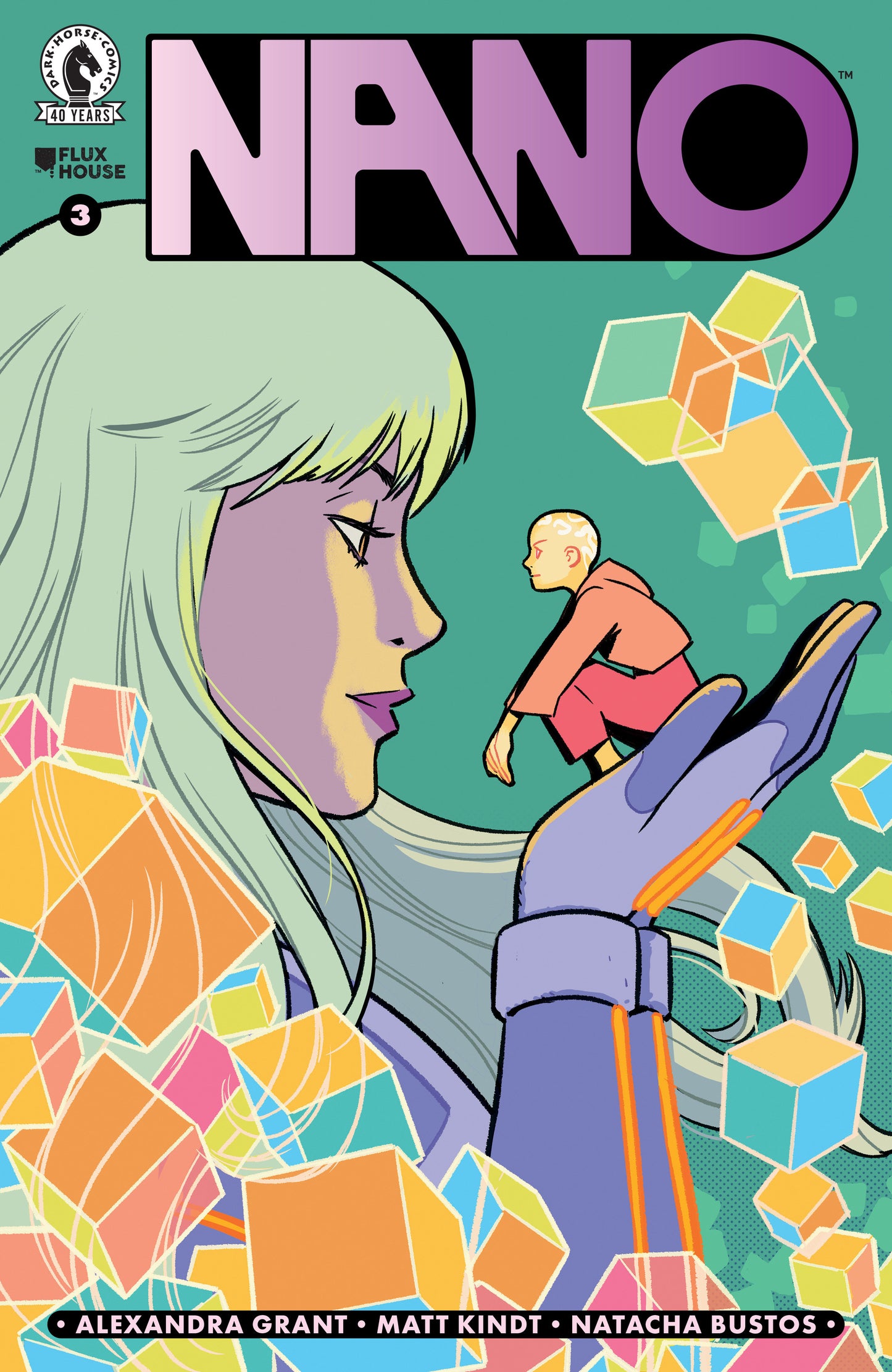 Nano #3 (CVR A) (Natacha Bustos) ISBN: 76156801597300311 - FOC DATE: 9/13/26  - Release Date: 10/21/26
