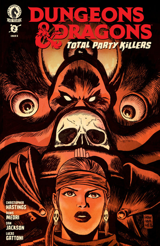 Dungeons & Dragons: Total Party Killers #2 (CVR B) (Francesco Francavilla)) ISBN: 76156801598000221 - FOC DATE: 7/26/26  - Release Date: 9/2/26