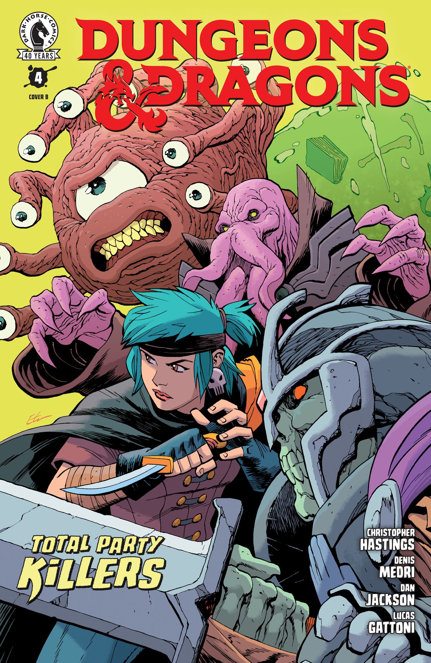 Dungeons & Dragons: Total Party Killers #4 (CVR B) (Ethan Young) ISBN: 76156801598000421 - FOC DATE: 10/18/26  - Release Date: 12/2/26