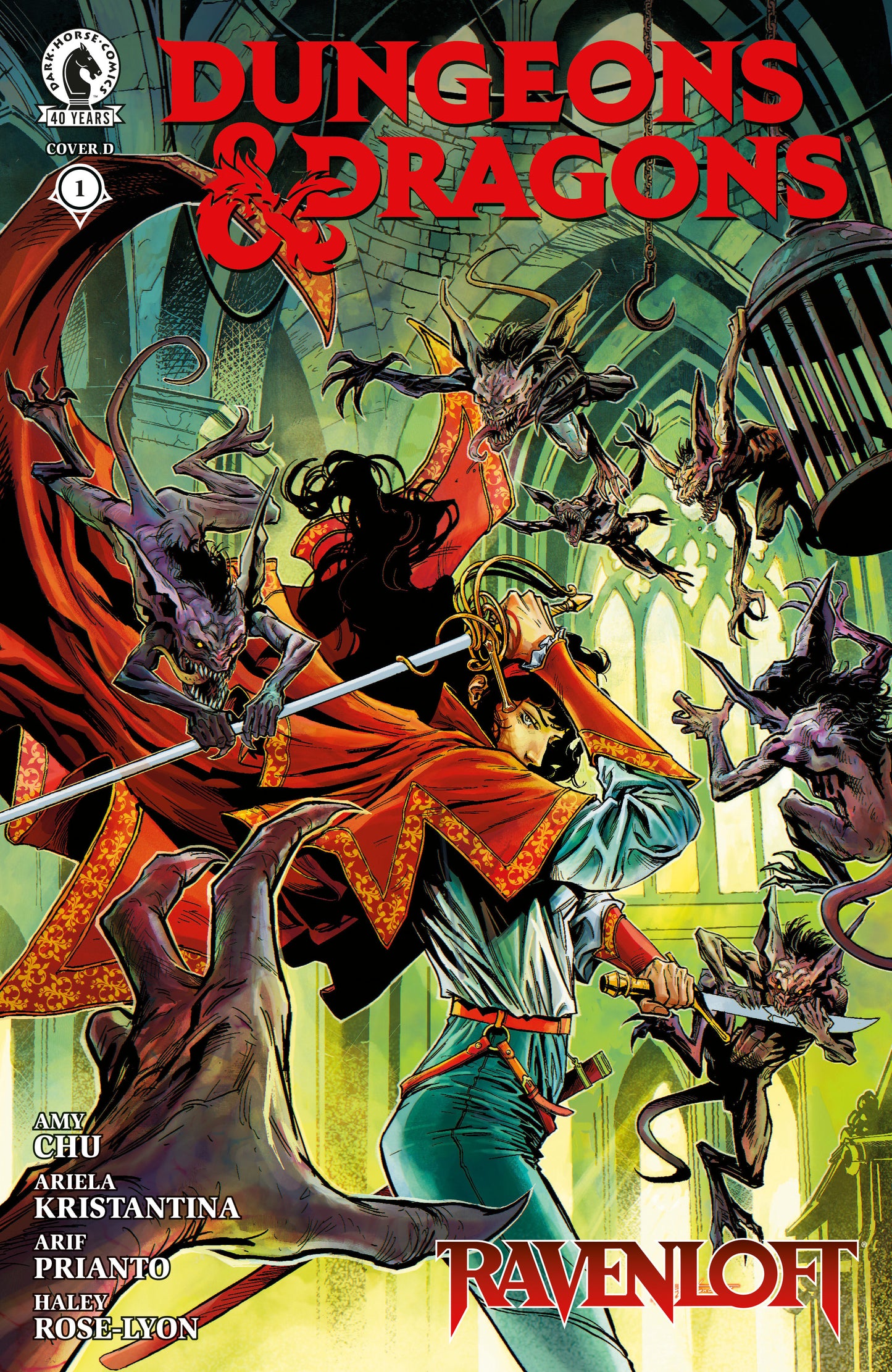 Dungeons & Dragons: Ravenloft #1 (CVR D) (Todor Hristov) ISBN: 76156801608600141 - FOC DATE: 7/12/26  - Release Date: 8/19/26