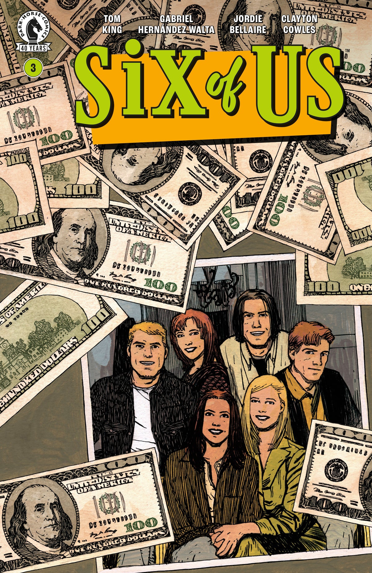 Six of Us #3 (CVR A) (Gabriel Hernández Walta) ISBN: 76156801628400311 - FOC DATE: 11/1/26  - Release Date: 12/16/26