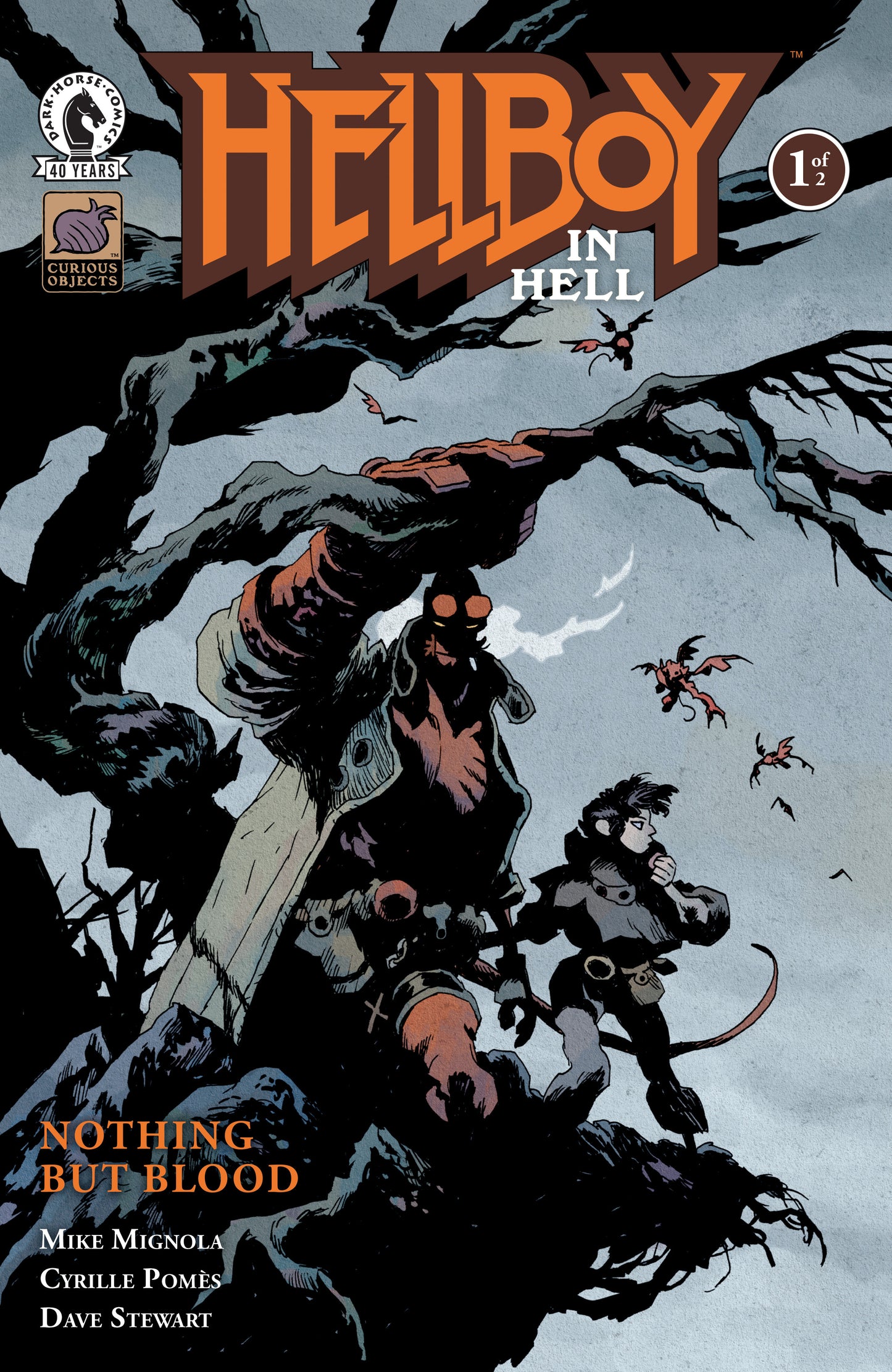 Hellboy in Hell: Nothing But Blood #1 (CVR A) (Cyrille Pomes) ISBN: 76156801631400111 - FOC DATE: 8/30/26  - Release Date: 10/7/26