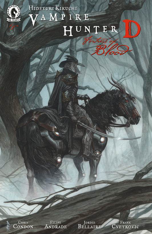 Vampire Hunter D: Fortress of Blood #1 (CVR B) (Riccardo Federici) ISBN: 76156801634500121 - FOC DATE: 11/1/26  - Release Date: 12/16/26