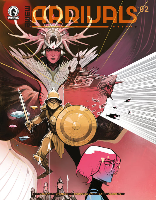 Arrivals #2 (3W3M) (CVR A) (Mike Huddleston) ISBN: 76156801635200211 - FOC DATE: 10/25/26  - Release Date: 12/9/26